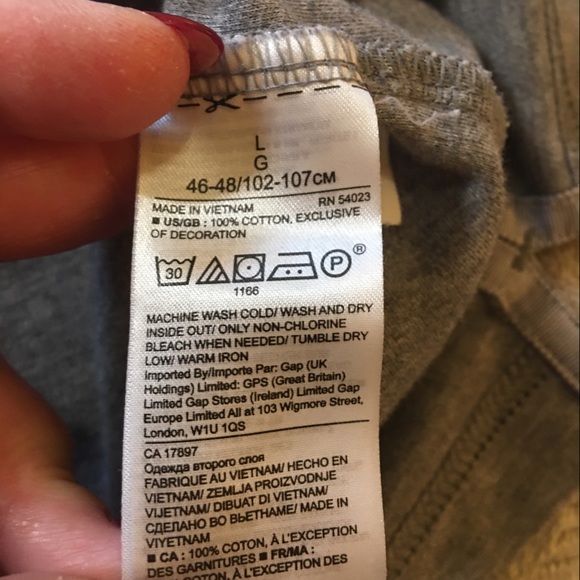 Banana Republic gray mens polo shirt Size L - Picture 6 of 9